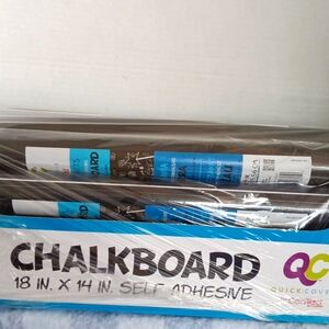 Quick Cover Black 18X 14 Self Adhesive Chalkboard Lot Of 11